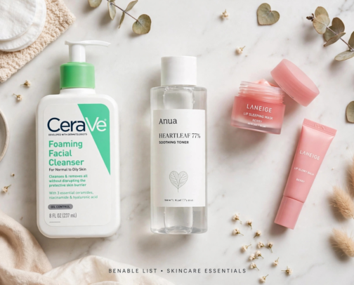 Beauty Picks: Skincare & Lip Care ✨ cover photo collage