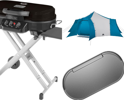 Camping MUST haves cover photo collage