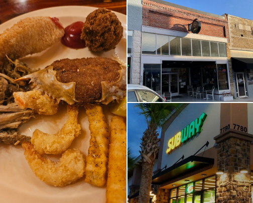 Favorite restaurants cover photo collage