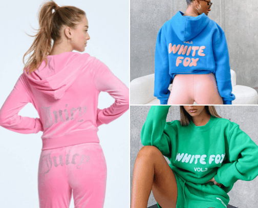 my loungewear faves cover photo collage