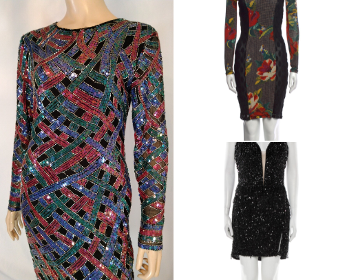 2nd Hand NYE Looks cover photo collage