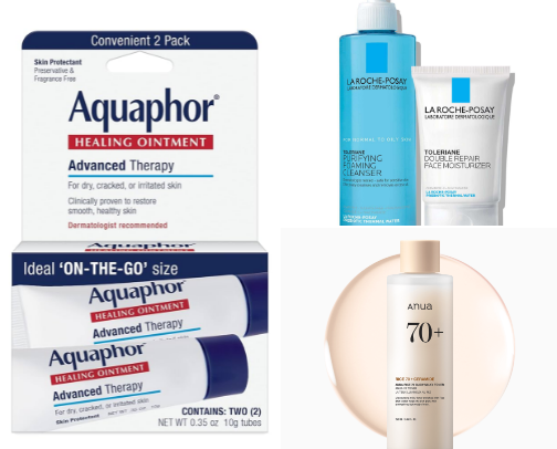 Daily skincare must haves cover photo collage