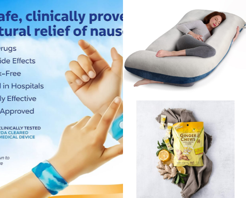 My essentials for pregnancy symptoms cover photo collage