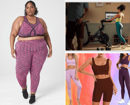 Plus Size Activewear cover photo collage