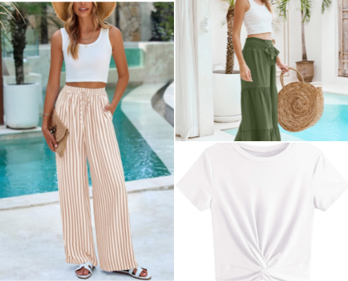 Resort wear Must Haves cover photo collage