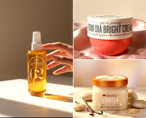 Viral & Luxury Beauty Favorites for an Everyday Glow cover photo collage
