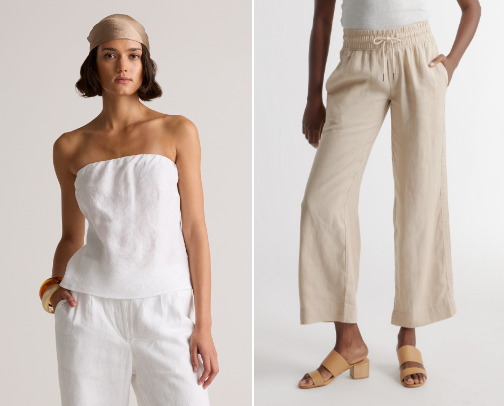 natural fibers clothing favs cover photo collage