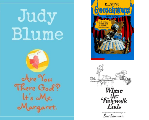 Classic Generation X Children's Books Part 1 cover photo collage