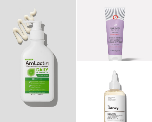 Smooth, Even, Glowy: My Fix for KP + hyperpigmentation cover photo collage