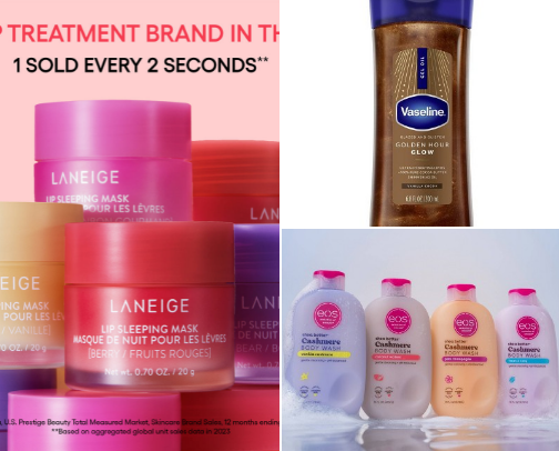 My favorite beauty recs cover photo collage