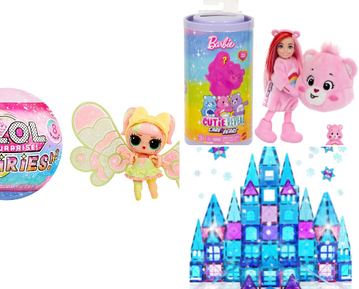 Girl gift ideas 4-7 years cover photo collage