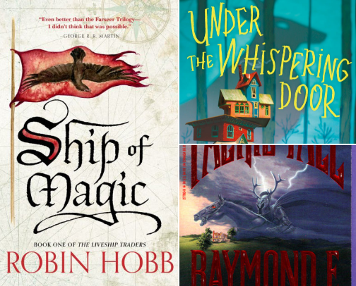 Essential fantasy books for cosy autumn evenings cover photo collage