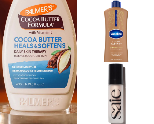 Body Care I need for my Glowy & Hydrated Skin Routine 🫶🏾🌅 cover photo collage