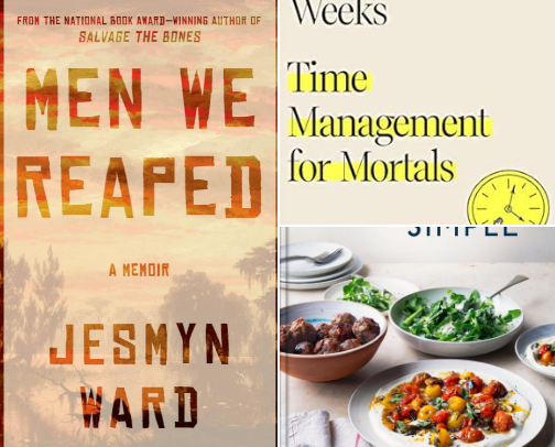 Smart Comfort Reads for a Rainy Three Day Weekend with a Distracted Reading Brain cover photo collage