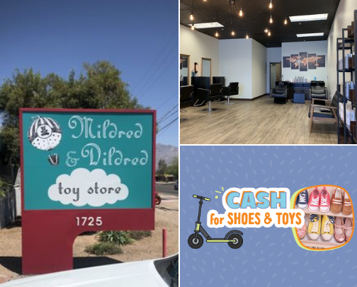 Small Businesses I love in Tucson cover photo collage