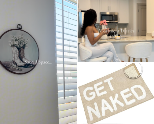 HOME DECOR 🏡🤍 cover photo collage