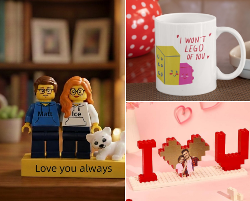Valentine’s Gifts for You & Your LEGO Lover (Because Building Together Counts as a Date) 💝 cover photo collage
