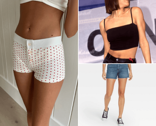 Summer clothing cover photo collage