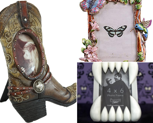 Fun Novelty Picture Frames to Add Unique Decor to Your Home cover photo collage