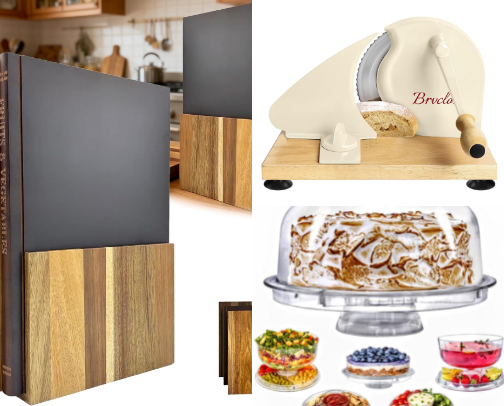 Aesthetic and actually useful kitchen finds cover photo collage