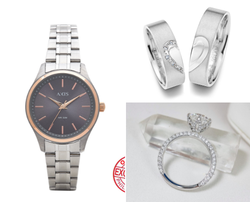 Wedding accessories cover photo collage