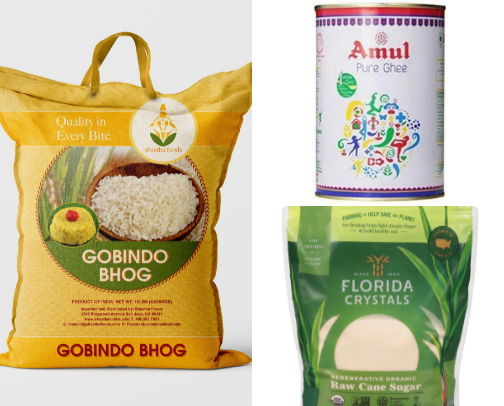 Relish Rice Pudding / Kheer cover photo collage