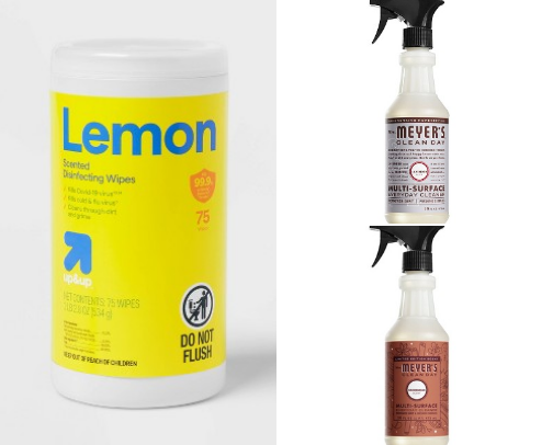 Cleaning Items And Disinfectants I Use Everyday cover photo collage
