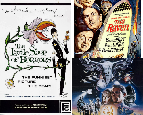 King of the B's: My Favorite Roger Corman Films cover photo collage