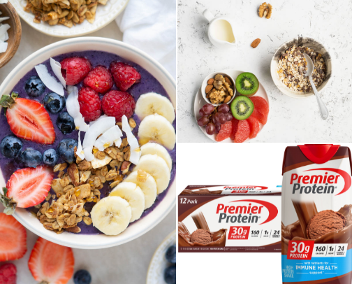 Healthy but Actually Tasty: Snacks, Drinks & Treats You’ll Crave cover photo collage