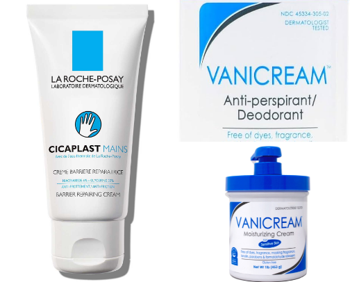 "less is more" skincare and bodycare cover photo collage