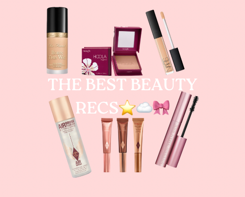 My favorite beauty recs cover photo collage