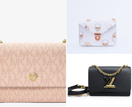 Bags, purses and all things precious cover photo collage