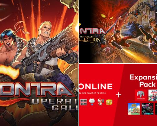 Contra: Operation Galuga and Other Action Games Worth Your Time cover photo collage