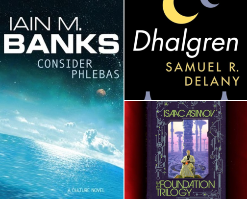 Best Hard Core Science Fiction cover photo collage
