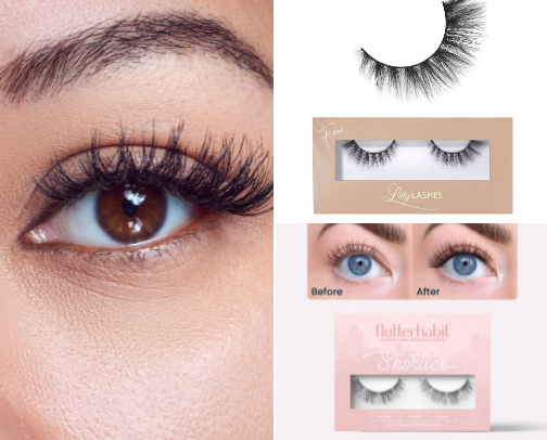 The best natural lashes I’ve ever used!! cover photo collage