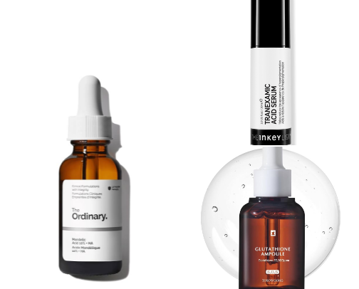 Glass skin beauty recs cover photo collage