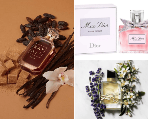 My most complimented fragrances✨ cover photo collage