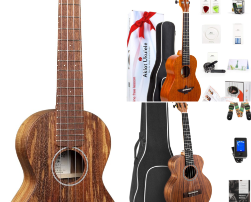 Gifts for Ukulele Beginners 🎶 cover photo collage
