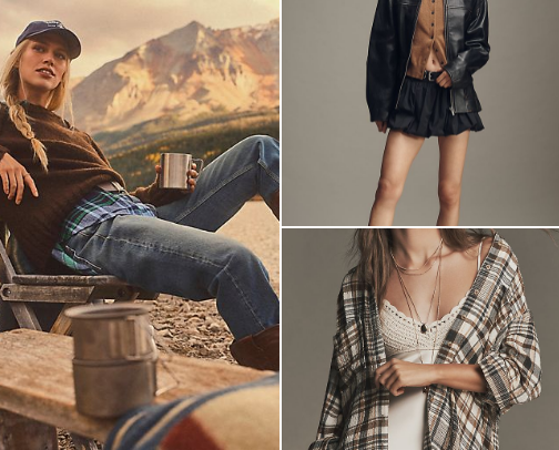 What I ordered from Anthropologie that I really like and recommend you buy too (for 90's style lovers) cover photo collage