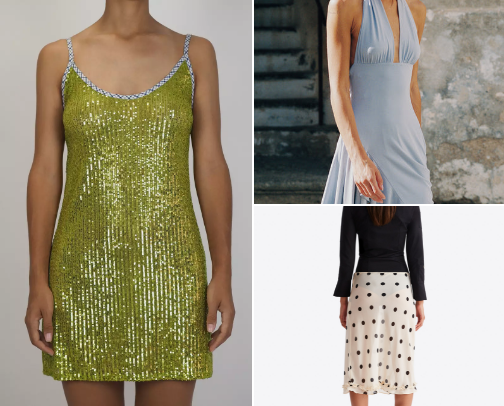Pieces of clothing on my wish list cover photo collage