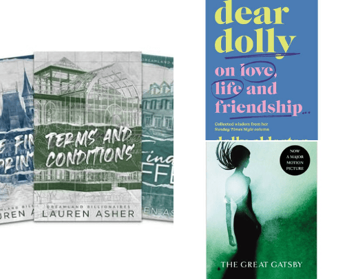 Books for your ever growing collection cover photo collage