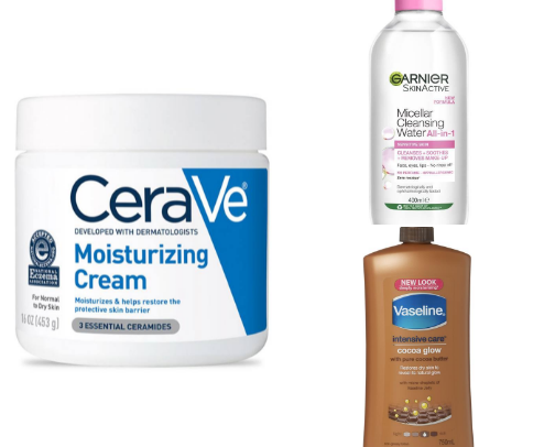 Affordable skin care cover photo collage