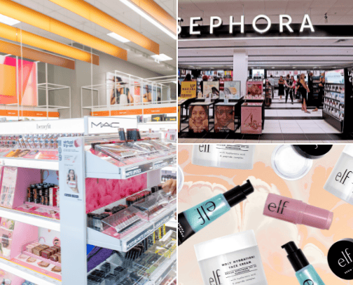 Makeup cover photo collage