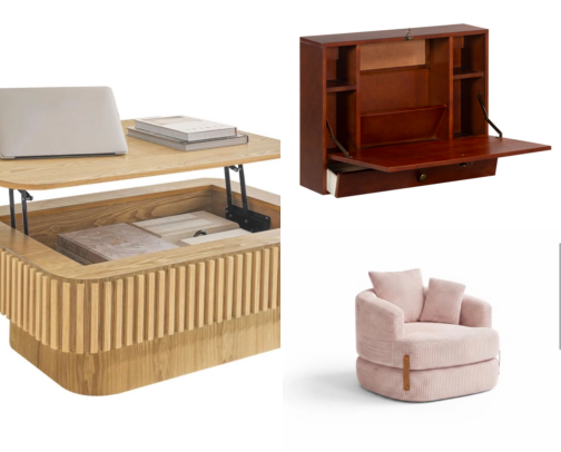 Small-Space Furniture That Works Harder cover photo collage