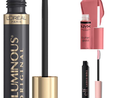 Makeup on a budget! - the best “drug store” makeup and skincare products! cover photo collage