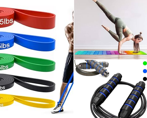 Fitness & Wellness Products Under $20 cover photo collage