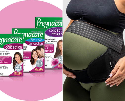 Pregnancy care cover photo collage