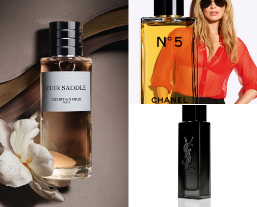 Luxury Scent Collection cover photo collage