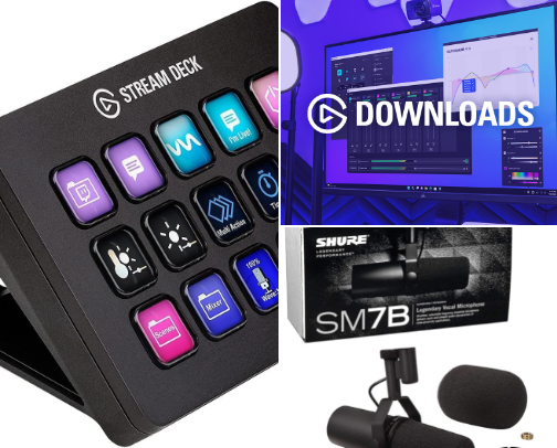 Stream Gear cover photo collage