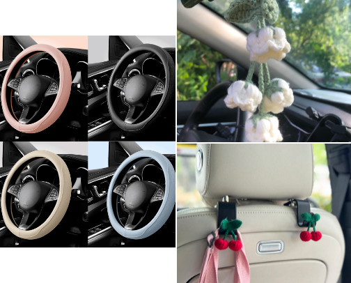 Aesthetic Car Items✨🛞 cover photo collage